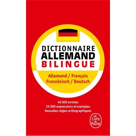Dictionnaire de poche allemand bilingue