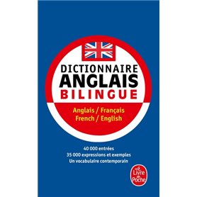 Dictionnaire de poche anglais bilingue