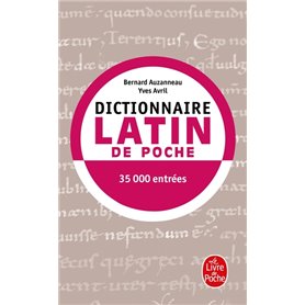 Dictionnaire Latin de poche