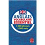 Anglais vocabulaire essentiel