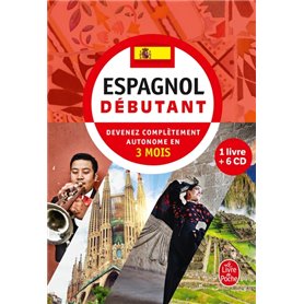 Coffret espagnol débutant livre + 6 CD