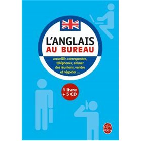 Coffret l'anglais au bureau livre + 5 CD