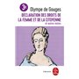 Déclaration des droits de la femme et de la citoyenne BAC 2024