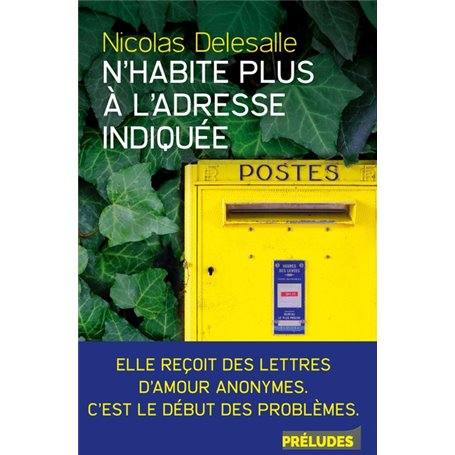 N'habite plus à l'adresse indiquée