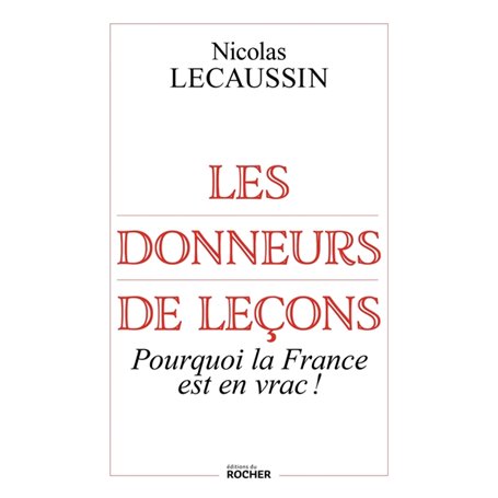 Les donneurs de leçons