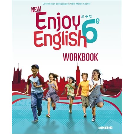 New Enjoy English - Anglais 6e - Workbook - version papier