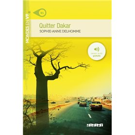 Mondes en VF - Quitter Dakar - Niv. B1  - Livre + MP3