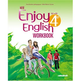 New Enjoy English - Anglais 4e - Workbook - version papier