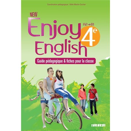 New Enjoy English 4e - Guide pédagogique - version papier + fiches classe