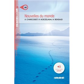 Mondes en VF - Nouvelles du monde - Niv. A2 - Livre + MP3