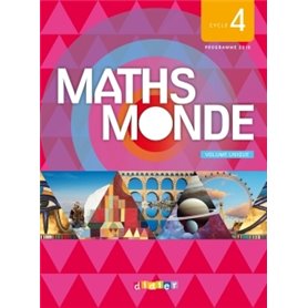 Maths Monde cycle 4 - Livre (1 volume)