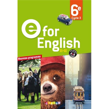E for English 6e - Anglais Ed.2016 - Livre de l'élève
