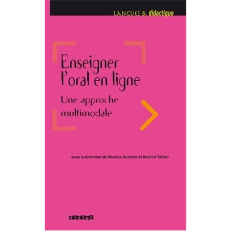 Enseigner l'oral en ligne  - Livre