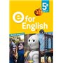 E for English 5e - Anglais Ed.2017 -Livre de l'élève