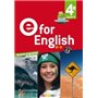 E for English 4e - Anglais Ed. 2017  - Livre de l'élève