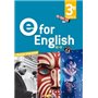 E for English 3e - Anglais Ed.2017 -  Livre de l'élève