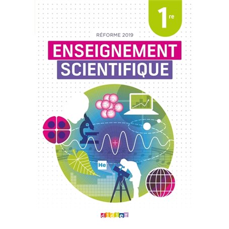 Enseignement scientifique 1re - Livre