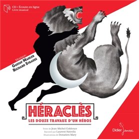 Héraclès, les douze travaux d'un héros, livre-disque