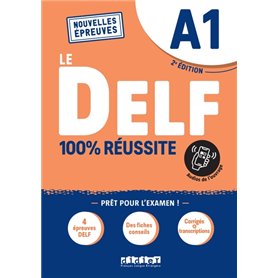 Le DELF A1 100% Réussite - édition 2022-2023 - Livre + didierfle.app