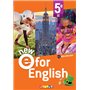 NEW E For English - Anglais 5e Ed. 2022 - Livre élève