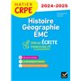 Histoire-Géographie-EMC- CRPE 2024-2025 - Epreuve écrite d'admissibilité