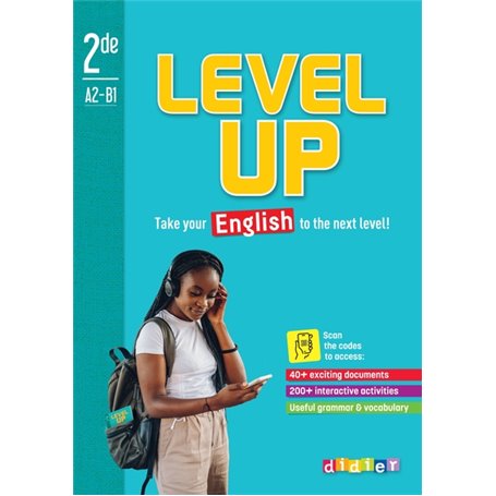 Level Up 2de - Anglais - Ed.2023 - Carnet élève