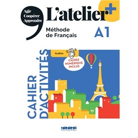 L'atelier + niv .A1  (édition 2022) - Cahier + cahier numérique + didierfle.app