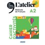 L'atelier + niv .A2  (édition 2022) - Cahier + didierfle.app