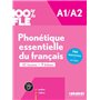 100% FLE - Phonétique essentielle du français A1/A2 - livre + didierfle.app