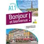 Bonjour et bienvenue A1.1 - tout en français - Livre-cahier + didierfle.app