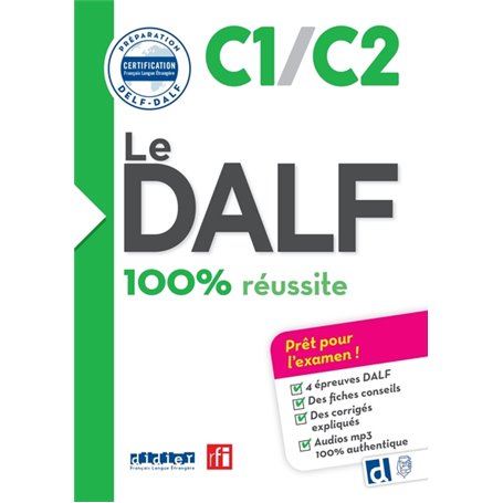 Le DALF C1/C2 100% réussite - édition 2017 - Livre + didierfle.app