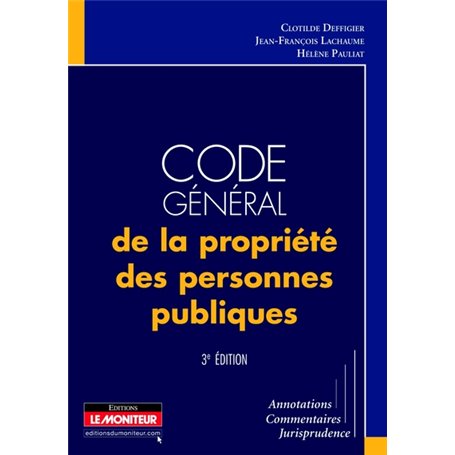 Code général de la propriété des personnes publiques