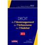 Droit de l'Aménagement, de l'Urbanisme, de l'Habitat - 2013