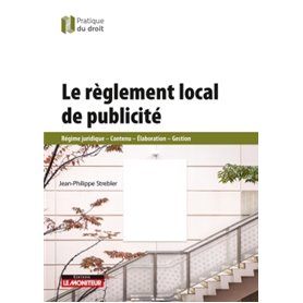 Le règlement local de publicité