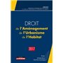 Droit de l'Aménagement, de l'Urbanisme, de l'Habitat - 2017