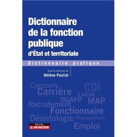 Dictionnaire de la fonction publique d'Etat et territoriale