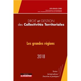 Droit et gestion des collectivités territoriales - 2018