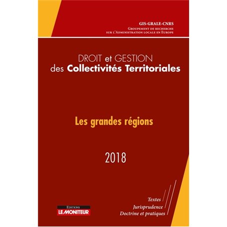 Droit et gestion des collectivités territoriales - 2018