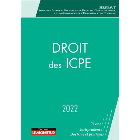 Droit des ICPE - 2022