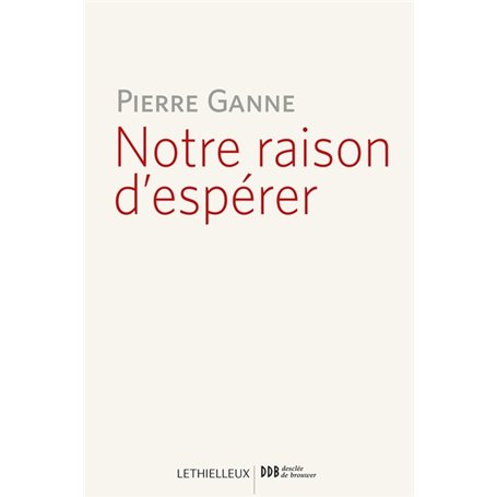 Notre raison d'espérer