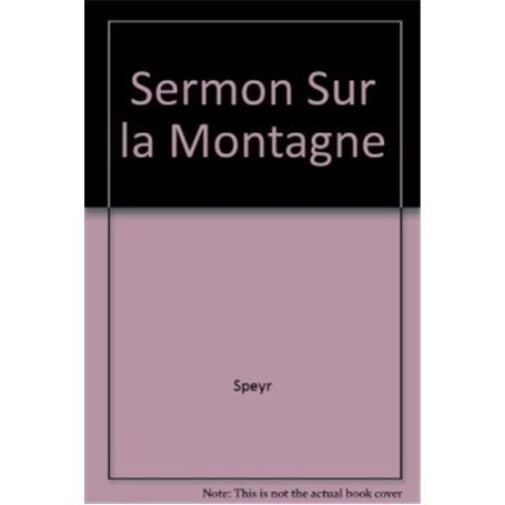 Sermon sur la Montagne