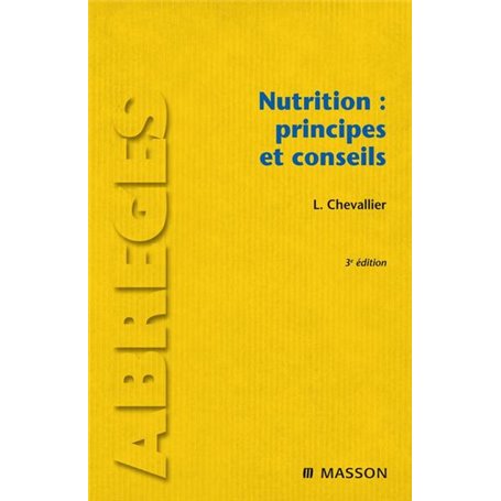 Nutrition : principes et conseils