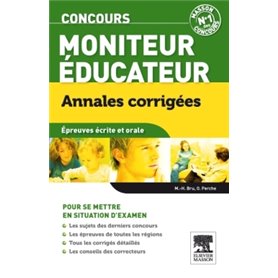 Concours Moniteur-éducateur Annales corrigées