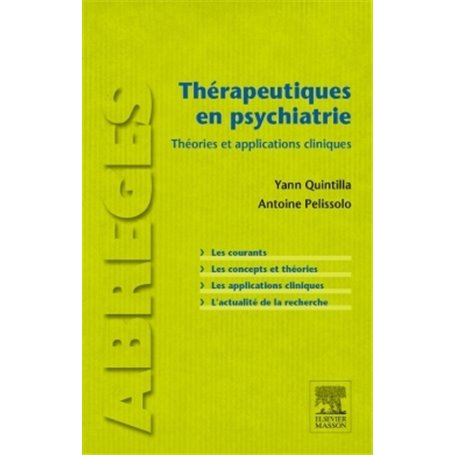 Thérapeutiques en psychiatrie