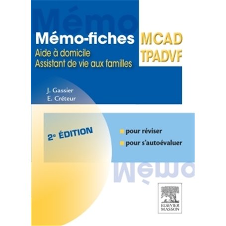 Mémo-fiches MCAD/TPADVF