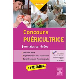 Concours puéricultrice - Annales corrigées