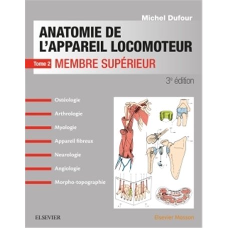 Anatomie de l'appareil locomoteur -Tome 2. Membre supérieur