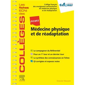 Fiches Médecine physique et de réadaptation