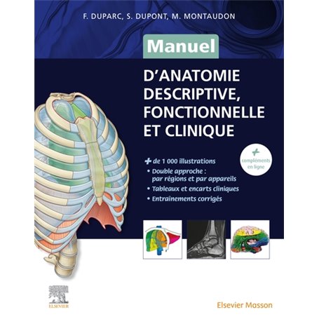 Manuel d'anatomie descriptive, fonctionnelle et clinique