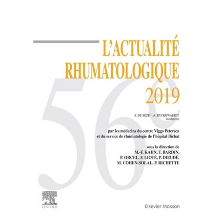 L'actualité rhumatologique 2019